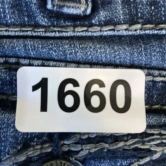 Silver Womens Suki Bootcut Jeans Sz11 30 x 30 Dark Wash Low Rise Actual 29x29 - Picture 8 of 10